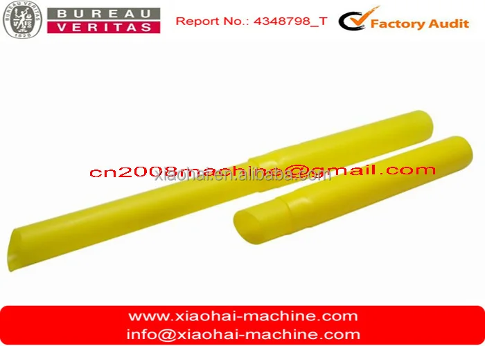 PE Plastic Drinking Straw Extrusion Making Machine / Flexible PP HAS Video Straight for Juice Coffee Stir Milk 7.2*1.3*1.5m 14KW