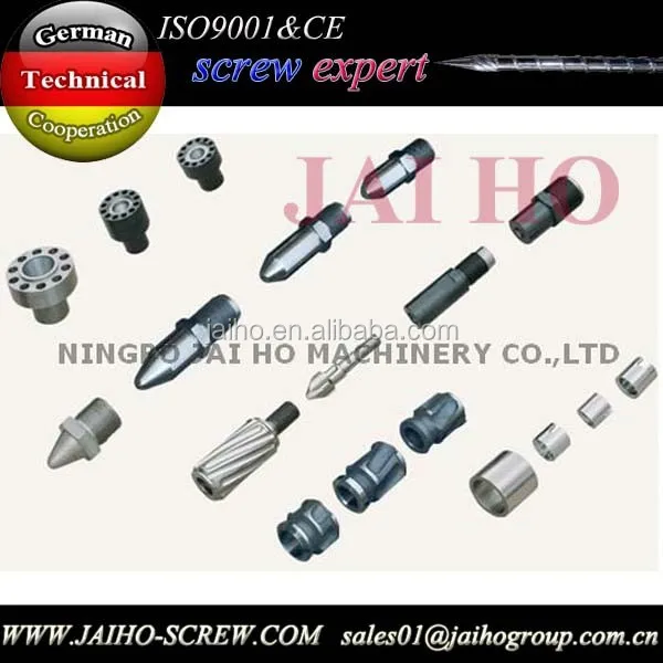 Hot sale screw parts/nitrided screw attachment/screw tips