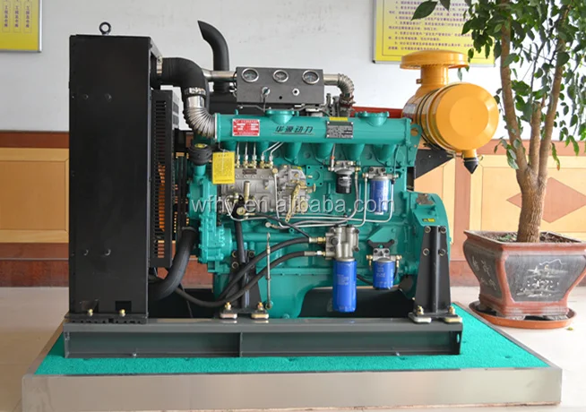 weifang Ricardo 6 cylinder Diesel engine with R6105ZD 1500rpm water cooled