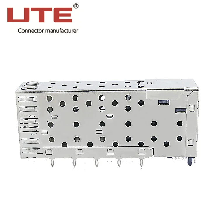 SFP connector Small Form-Factor Pluggable (SFP) Cage Assembly, 1x4