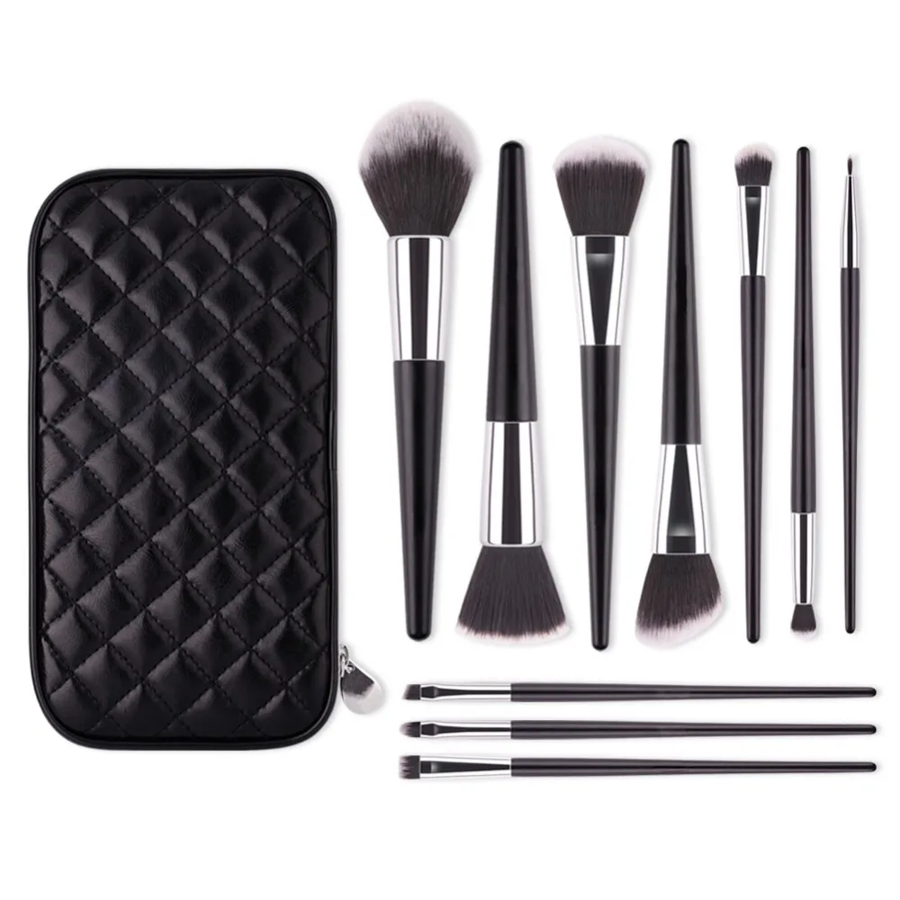 
Wholesale Low Moq Custom Logo Goat Hair Professional Private Label professional grade good thick makeup brush 