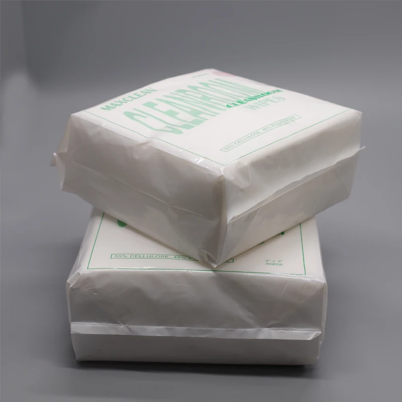 56gsm Polyester Cellulose 0609 Non Woven Cleanroom Wiper