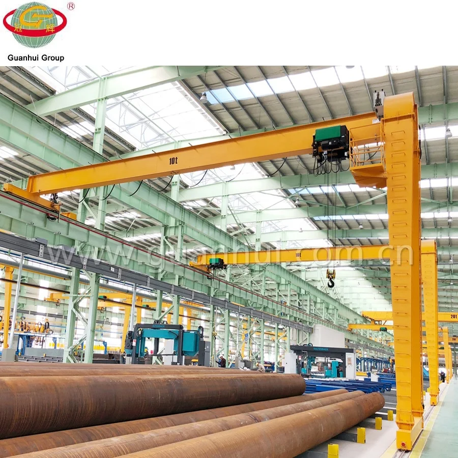 
electric hoist 20t gantry crane with cantaliver 