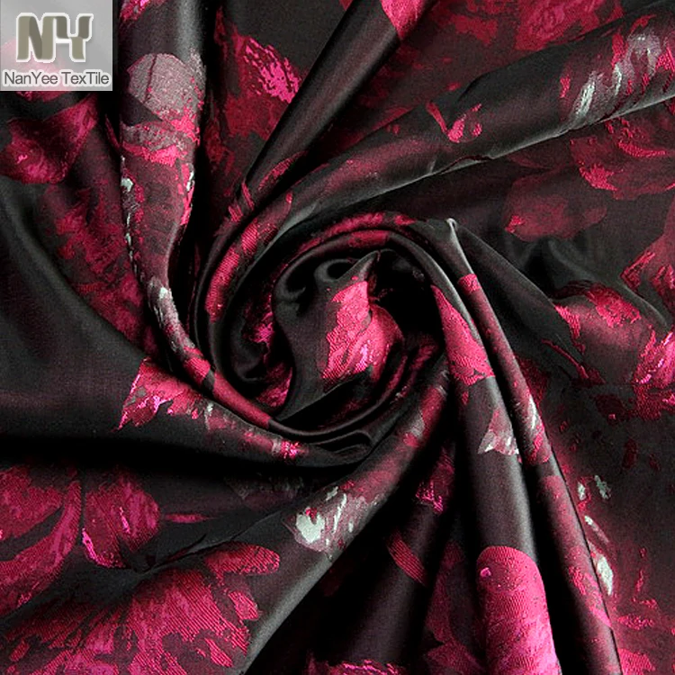 Nanyee Textile EU Market Low Minimum Fashion Jacquard Fabric For DRESS