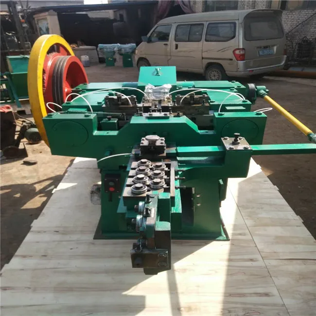 automatic concrete steel wire nail making machine
