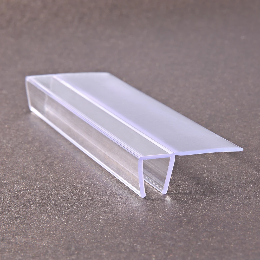 Sauna Room Weather Strip PVC Profile for Glass Door