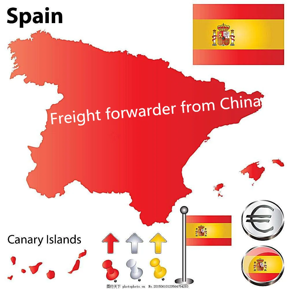 Competitive shipping rate by professional sea freight forwarder from Shenzhen China to Spain for cargo consolidation
