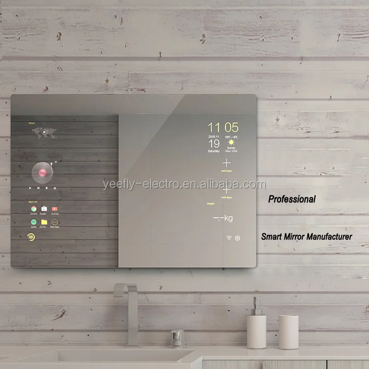 
Wholesale Android touch screen Magic Mirror WIFI bluetooth For smart home 