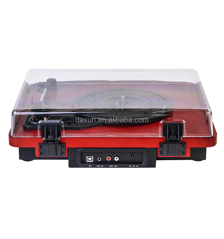 Wooden vinyl record player turntable wholesale