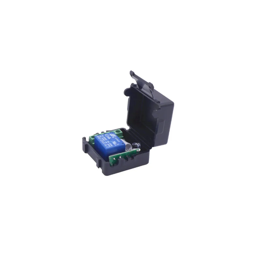 
DC12V10A1CH Relay Receiving Module and 433M Remote Controller Radio Frequency Transmitter 