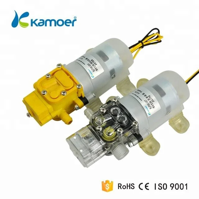 Kamoer 12V automatic high pressure mini self priming diaphragm electric water lifting pump food grade for car wash garden water