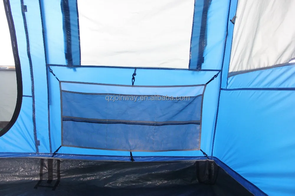 JWF-071 OEM big tunnel tent outdoor camping base large room 8 10 person wind proof tent
