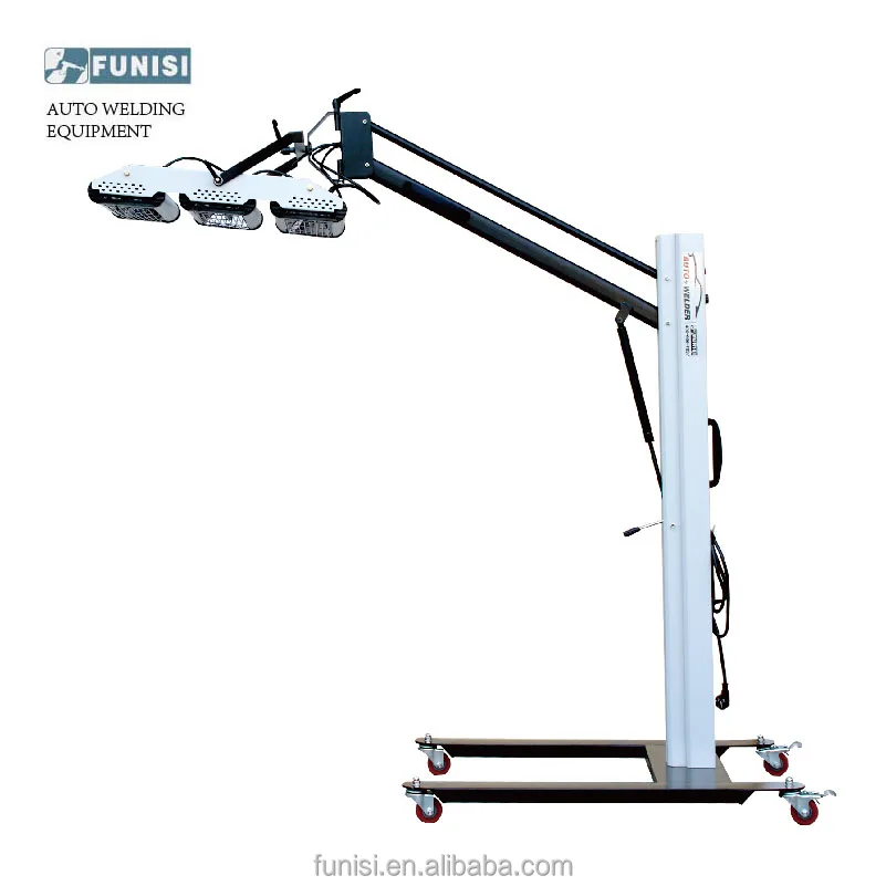 Infrared Paint Curing Lamp Heating Light 110V/220V Short Wave Infrared lamp Car Body Paint painting lamps 3KW