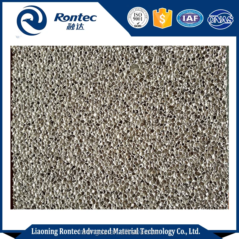 
Closed-cell aluminum foam acoustic panels for wall 