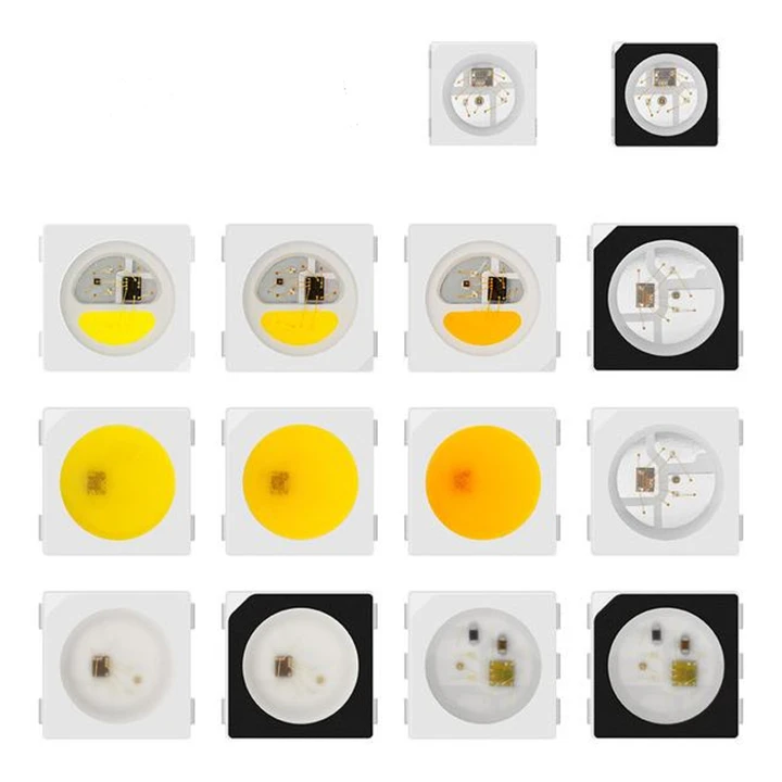  2019 Модифицируемый индивидуальный IC встроенный smd 5050 RGBW 4PIN sk6812/WS2812 совместимый светодиодный чип