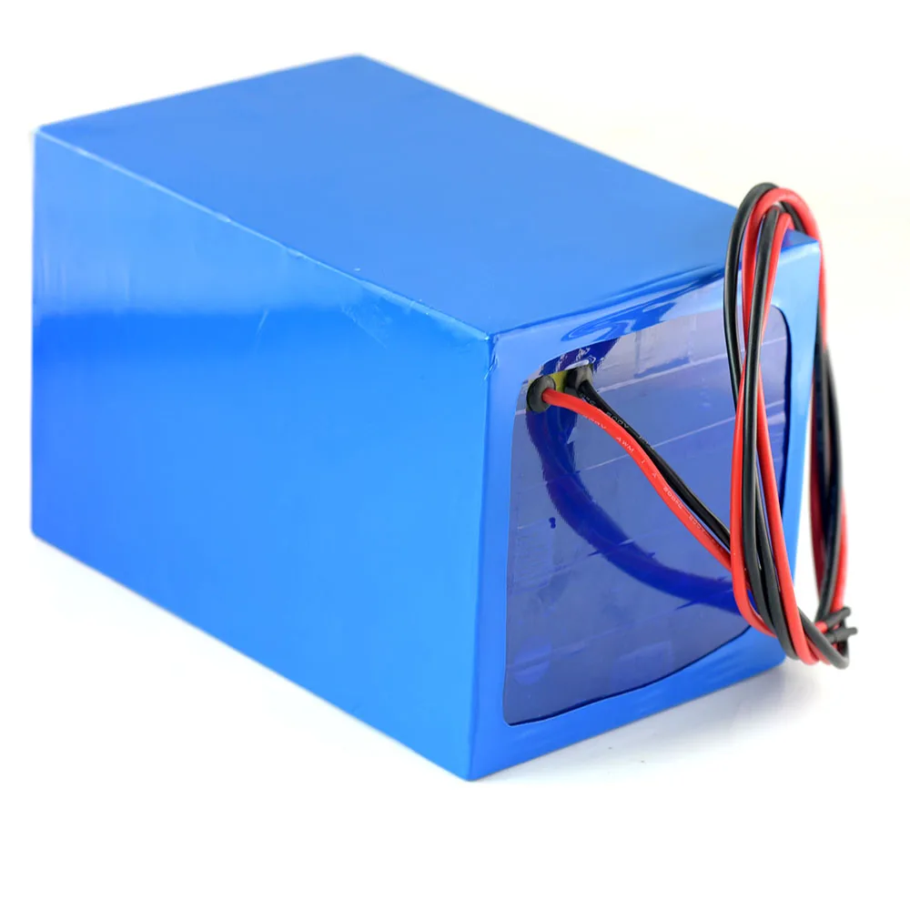 High quality low price 24v 36v 60v 72v 50ah 60ah lithium ion battery pack with bms