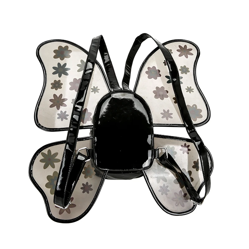 Рюкзак-бабочка на заказ, рюкзак из искусственной кожи для девочек колледжа, EVA или пластиковый милый рюкзак