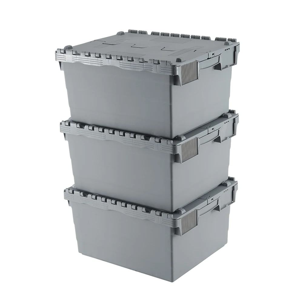 
Best price heavy duty industrial stackable plastic storage tub with lids 