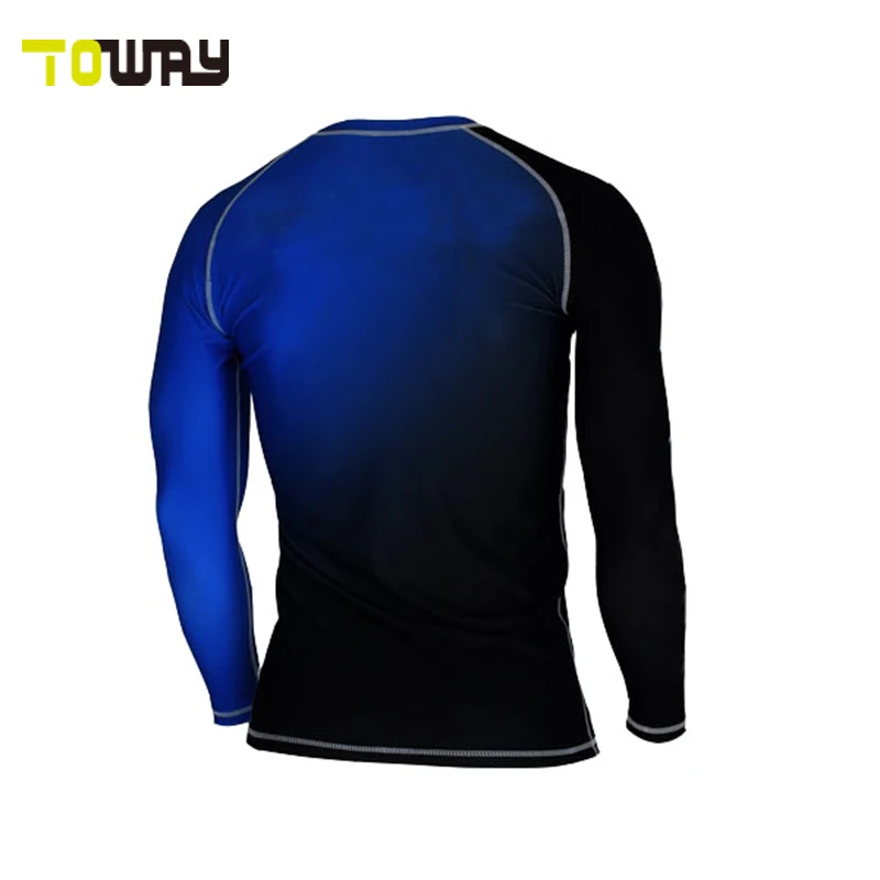 Мужская компрессионная рубашка с длинным рукавом