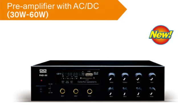 QQCHINAPA 60-1000W High Quality 12 V 24V Car Echo Amplifier Board PA system Premium High Power Home Amplifier