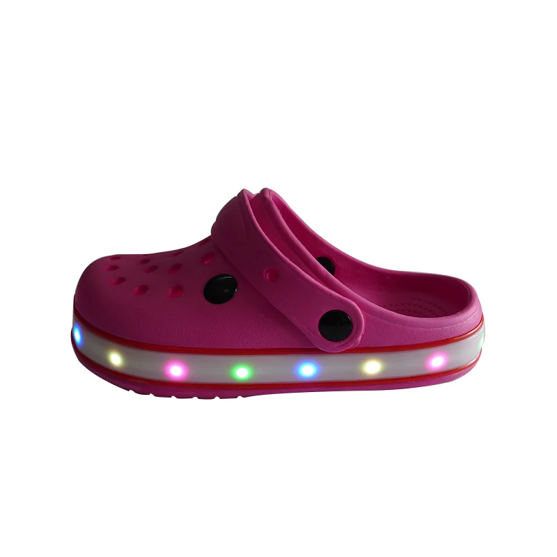 
Good Quality Led Kids Fancy Lighting Clogs Eva Sandal Slipper shoes  (60743012372)
