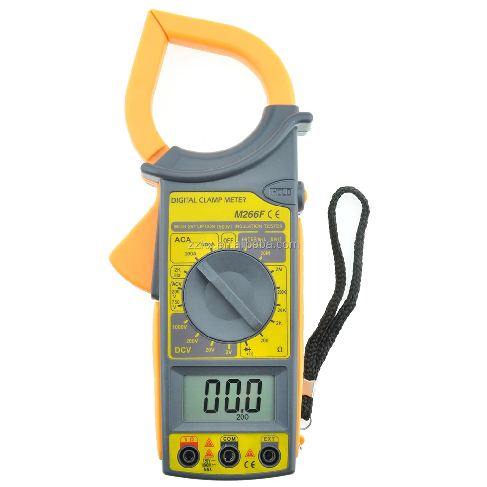 High quality digital clamp meter M266F with Frequncy measure