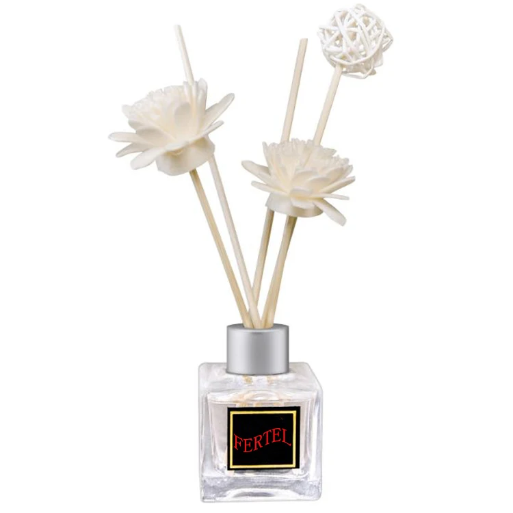 
New 100ml 120ml 150ml Glass square Reed aroma sticks holder diffuser professional Bottle with private label 