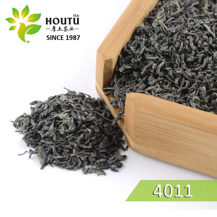China green tea the vert de chine 4011 chunmee best quality to Morocco market with free ssmple by box packing