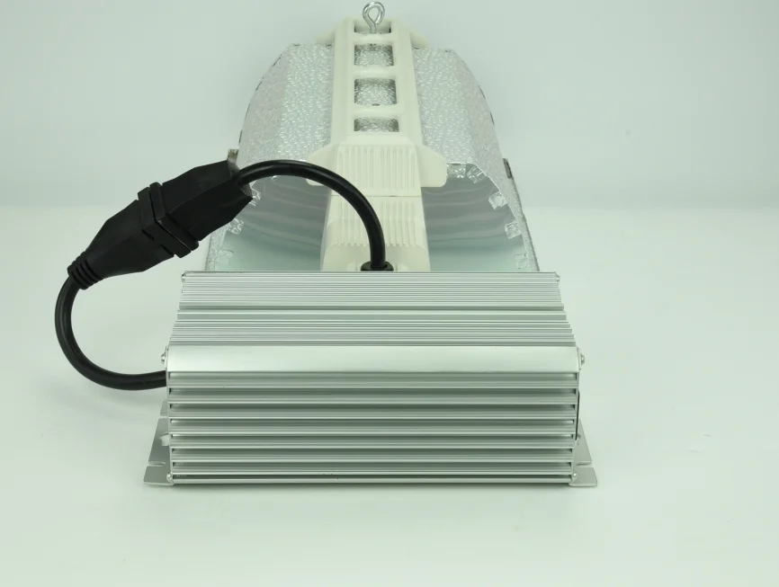 315w Ceramic Metal Halide  Plant Grow Light Hood Fixture System With DE Socket for greenhouse and hydroponics