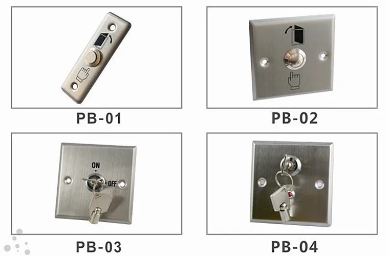 Waterproof Electrical Key Switch