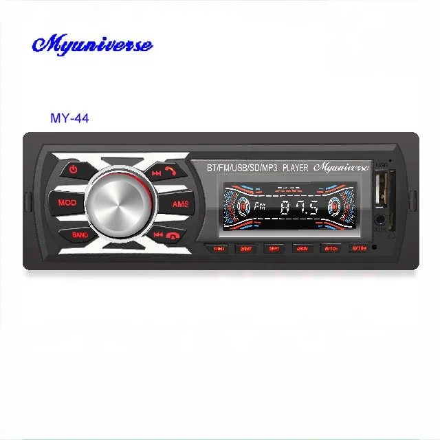 
2019 New style 12V car mp3 player with usb sd fm bluetooth remote control 