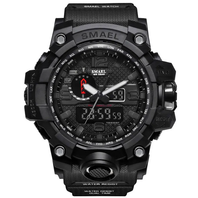 
SMAEL Top Brand Luxury LED Digital Watch Boys Military Sport Style Wristwatches 