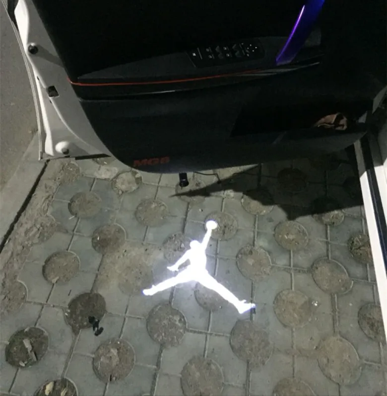 Easy Installation Led car shadow light with 3D projection logo, hot selling led projector logo car door light infrared sensor