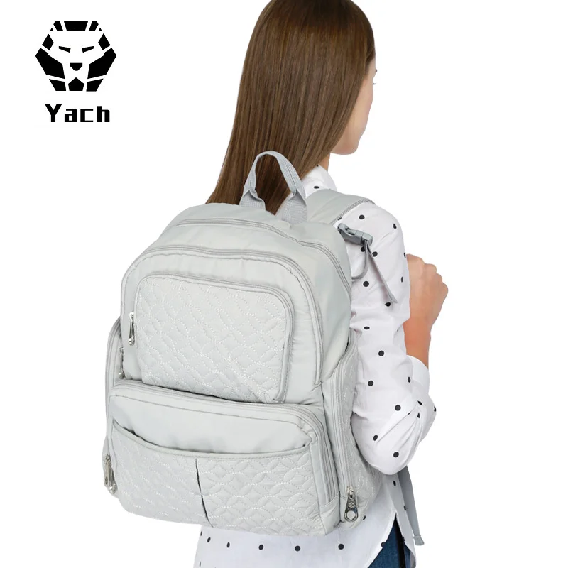 Amazon fashionable nappy large backpacks back pack bagpack new baby bags bag multifunctional mummy diaper backpack for mom