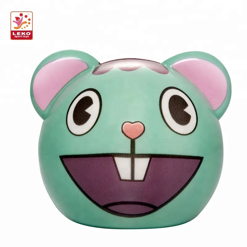 
Lovely mini PU foam animal shaped stress ball for wholesale to Kids 