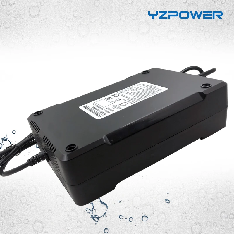 YZPOWER Portable Waterproof 33.6V 10A Lithium Electric Scooter Battery Charger