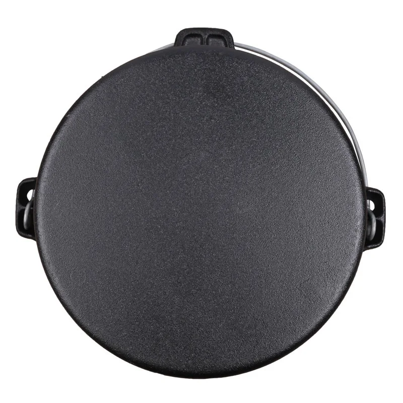 
Outdoors equipment stock pot camping use kitchen hanging cast iron dutch oven 