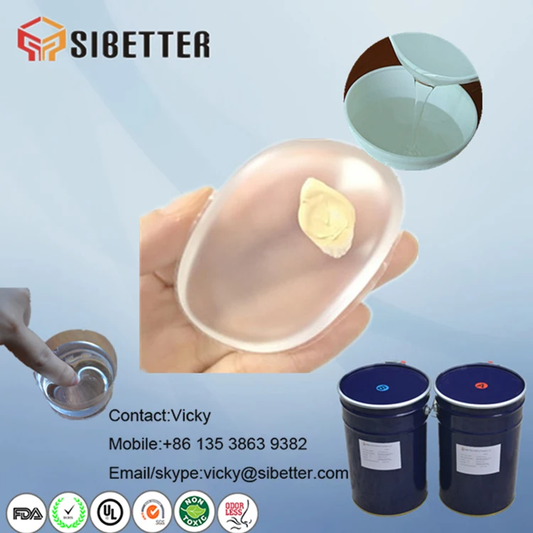 Factory Price of Liquid Silicone Gel for Make-up Silisponge Making