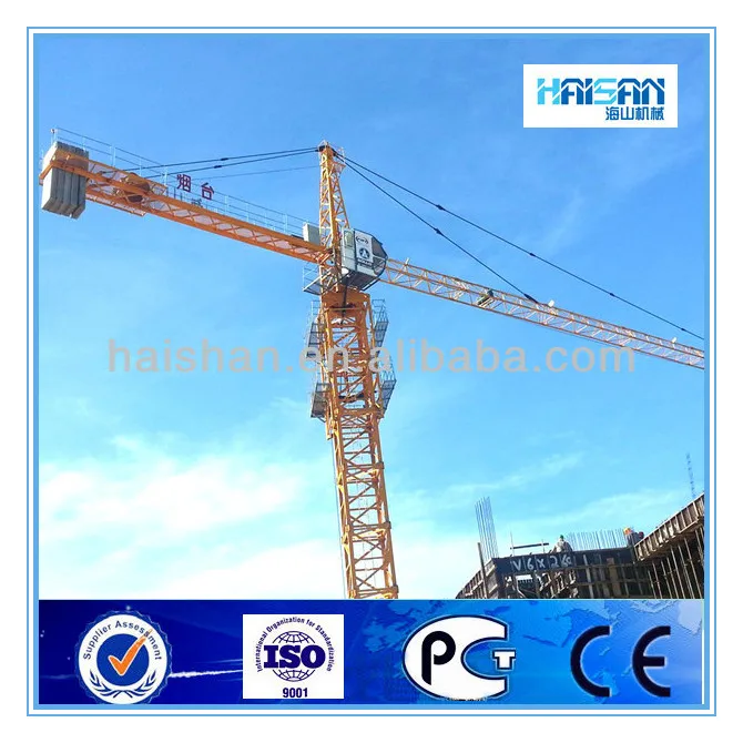 QTZ 7020--10T Tower Crane with CE,GOST certificates