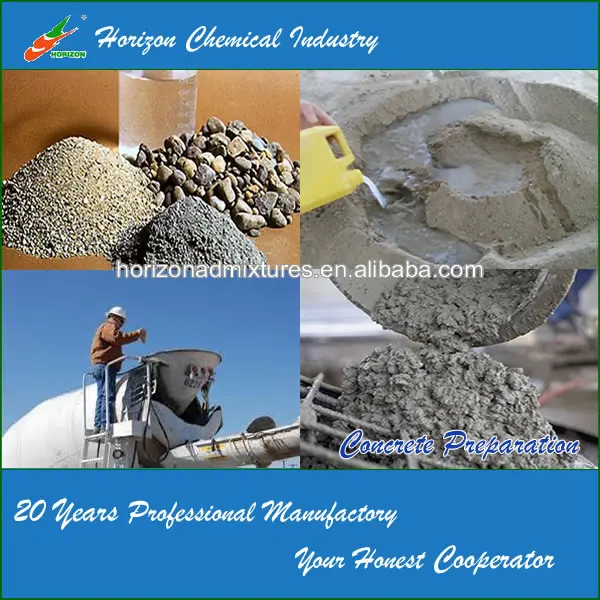 HRWR Polycarboxylate Superplasticizer 40%-50%
