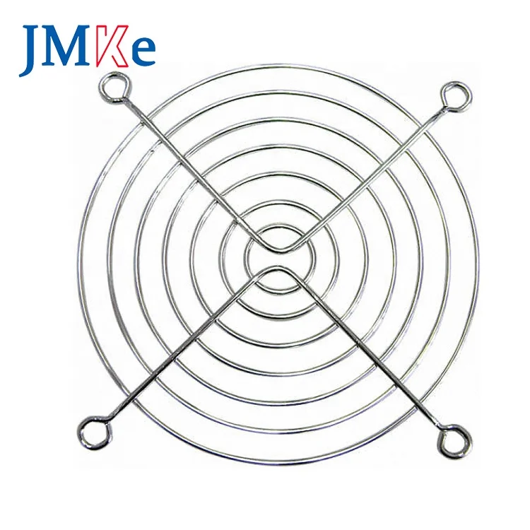 JMKE Hot Sale AC DC Metal Fan Guard filter fan guard 92mm Grille Guard