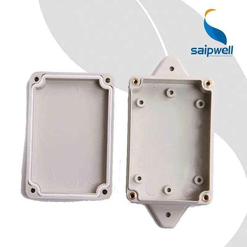 100*68*40mm Small Electric Box with Mounting Ears Outdoor Waterproof Box Wall Mount