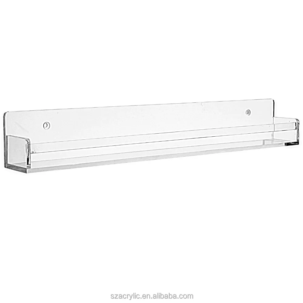 Прозрачный акриловый настенный демонстрационный стенд для лака ногтей Акриловые демонстрационные стойки косметики