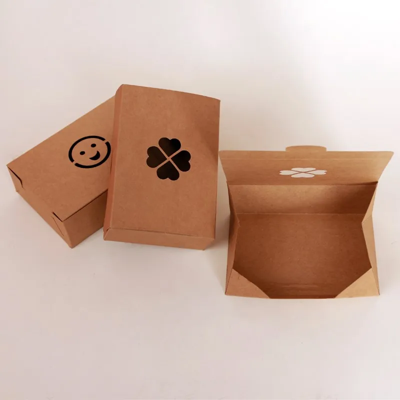Smiling face paper fried chicken box fast food packaging