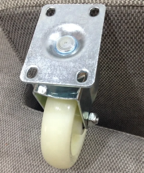 По шкале Мооса нейлон тележка на колесиках однорельсовая направляющая нейлоновое колесо