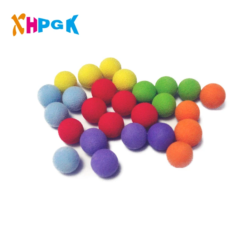Cheapest Colorful 15mm 17mm 19mm 21mm eva foam ball/toy balls