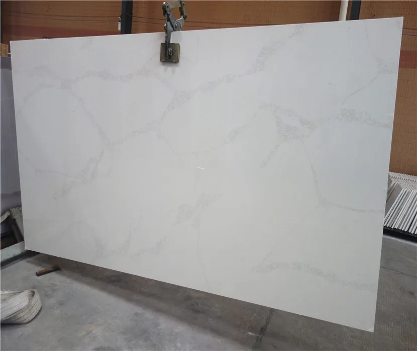 
Best Price Artificial Marble Calacatta Reconstituted Quartz Stone 