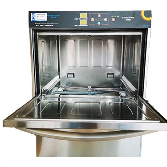 Commercial dishwasher cup washing machine hotel coffee tea shop water bar countertop dishwasher automatic brush