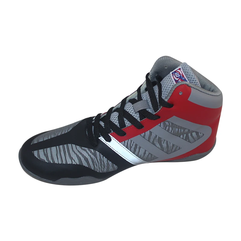 Sample free shipping Manufacturers direct sale cheap cool professional boxing shoes wrestling shoes for sale