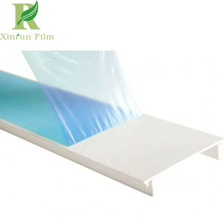 Scratch Against Self Adhesive PE Blue Protective Film for Plastic Sheet